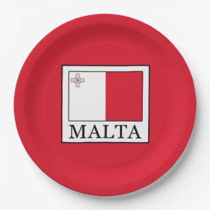 Malta Paper Plate