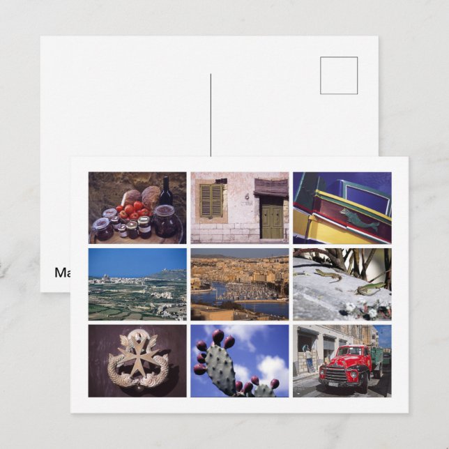Malta Postcard (Front/Back)