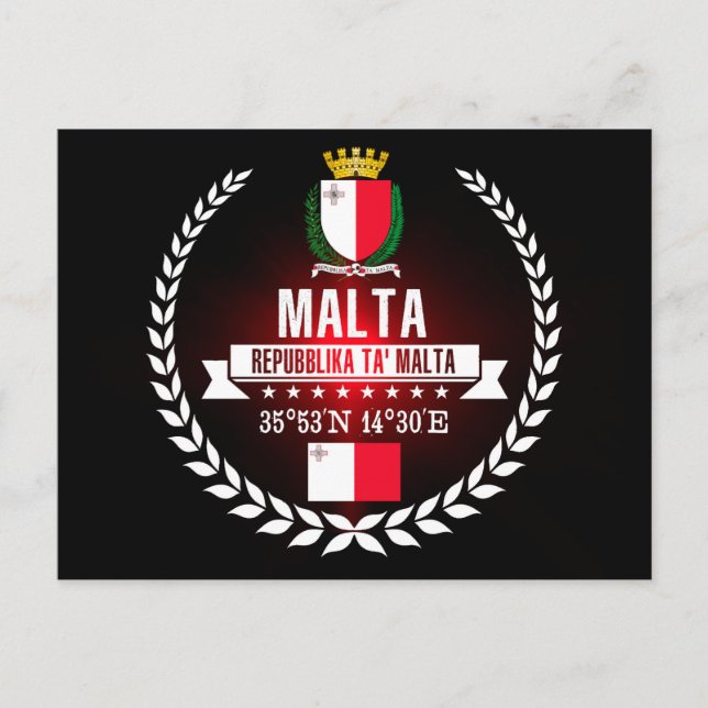 Malta Postcard (Front)