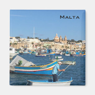 Malta Postcard Magnet