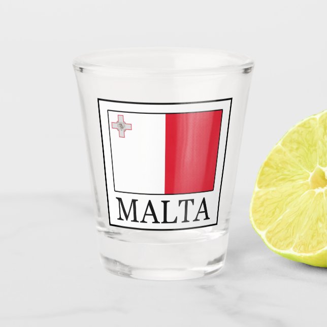 Malta Shot Glass (Front)