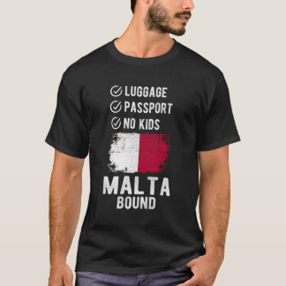 Malta Souvenir Travel Vacation Malta T-Shirt