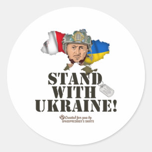 Malta Stand With Ukraine Zelensky Dog Tag Flag Of