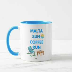 Malta Sun Coffee Run Mug AMAR Prints