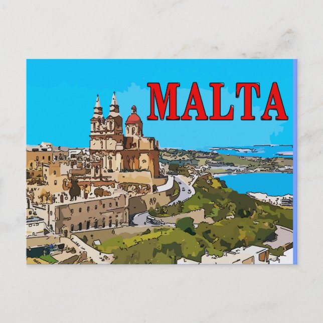 MALTA Travel Postcards 1 (Front)