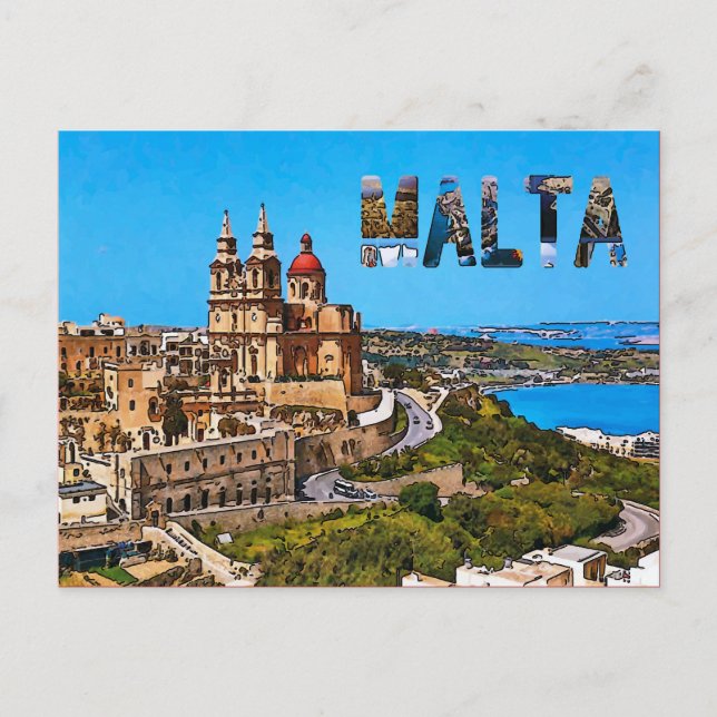 MALTA Travel Postcards 1 (Front)