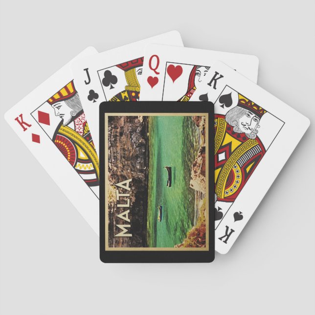 Malta Vintage Playing Cards (Back)