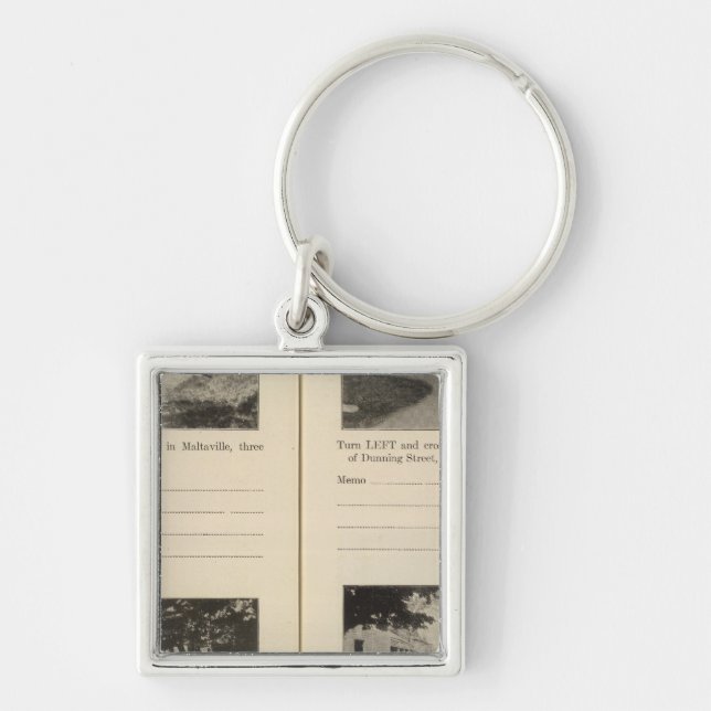 Maltaville Dunning St Key Ring (Front)