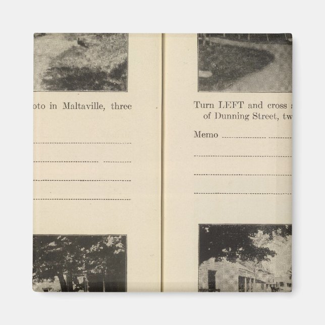 Maltaville Dunning St Magnet (Front)