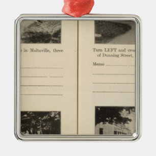 Maltaville Dunning St Metal Tree Decoration