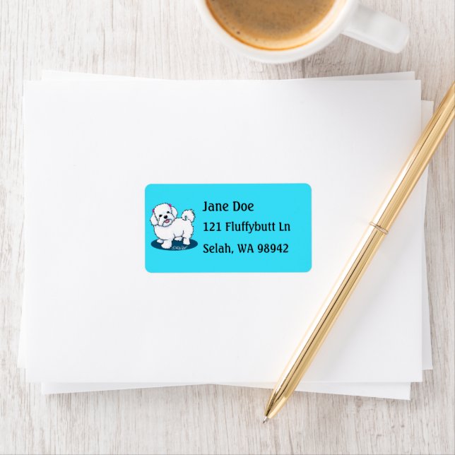 Maltese Address Labels (Insitu)