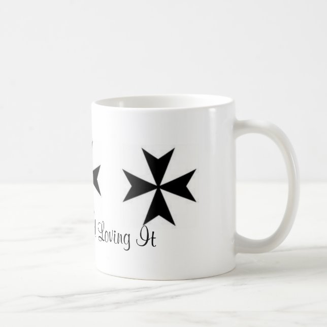 Maltese and Loving It Mug (Right)