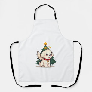Maltese Angel Dog Apron