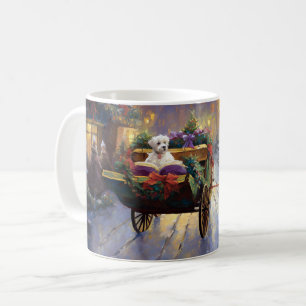 Maltese Christmas Festive Season Coffee Mug