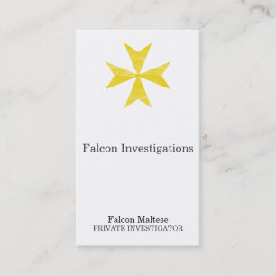 Maltese Cross Appointment Card
