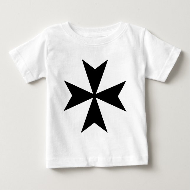 Maltese Cross Baby T-Shirt (Front)