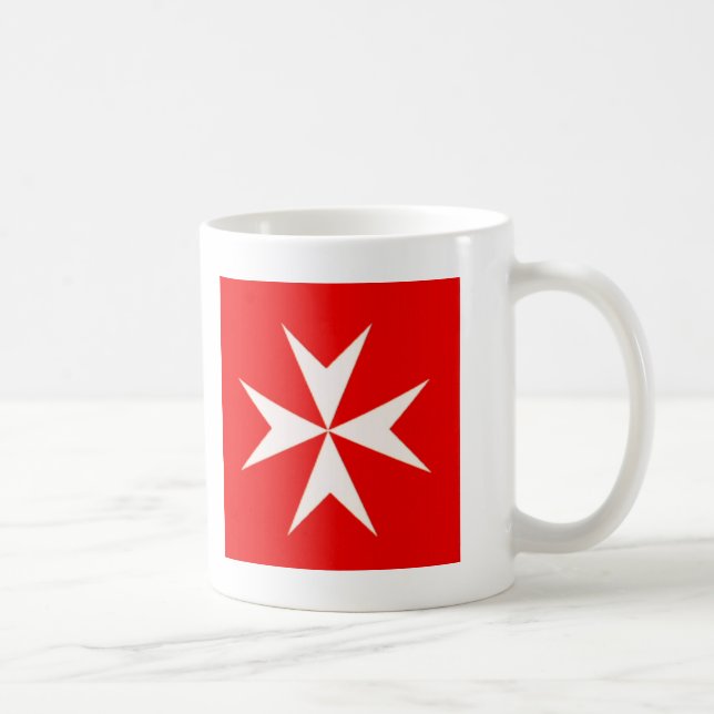 Maltese Cross Coffee Mug (Right)