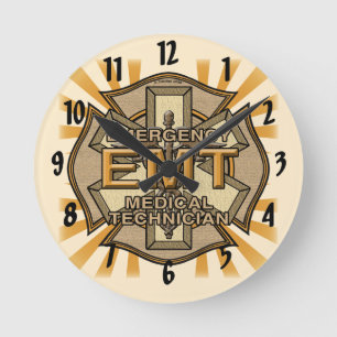 Maltese Cross  EMT Clock