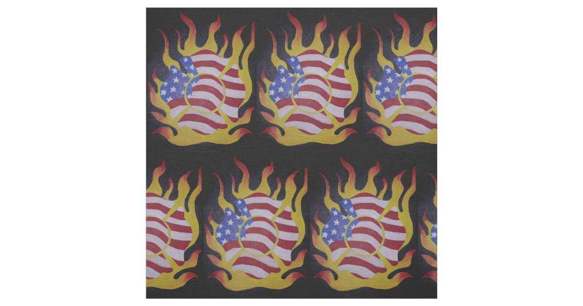 Maltese Cross Fabric | Zazzle