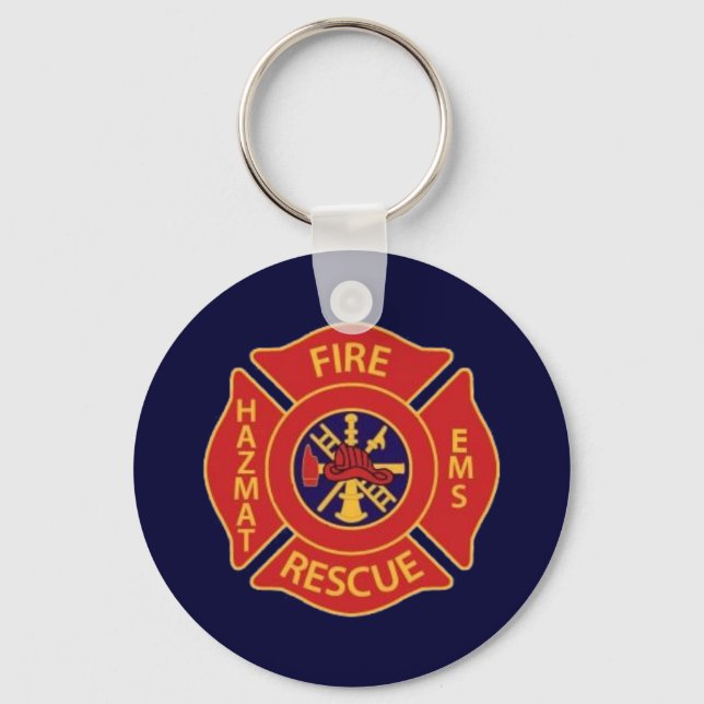 Maltese Cross keychain (Front)