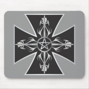 Maltese Cross Mouse Mat