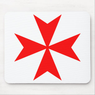 Maltese Cross Mouse Mat