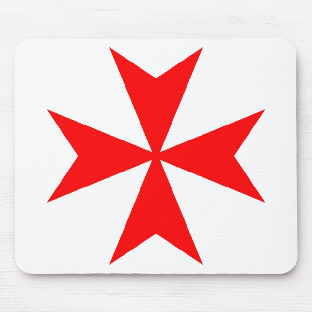 Maltese Cross Mouse Mat (Front)