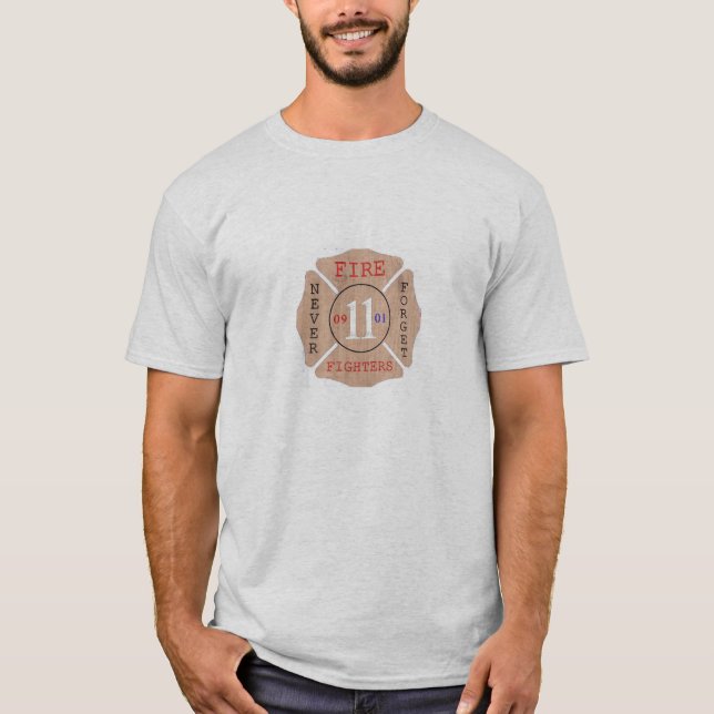 Maltese Cross - Never Forget T-Shirt (Front)