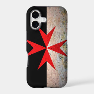 Maltese Cross on Rock
