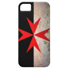 Maltese Cross on Rock