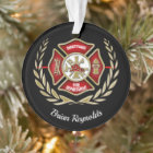 Maltese Cross Personalised Firefighter