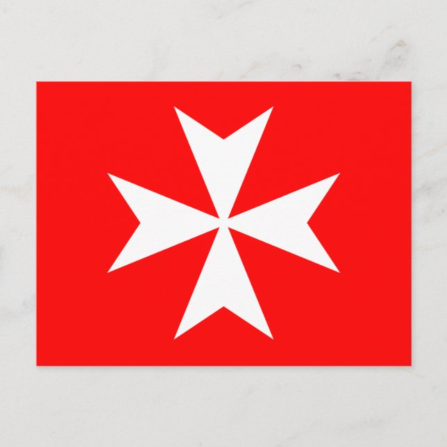 Maltese Cross Postcard (Front)