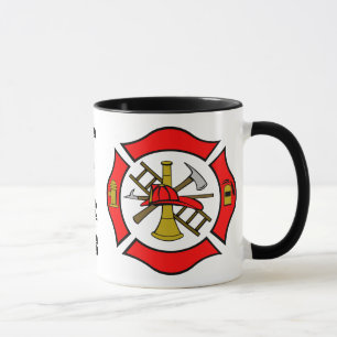Maltese Cross Red Mug