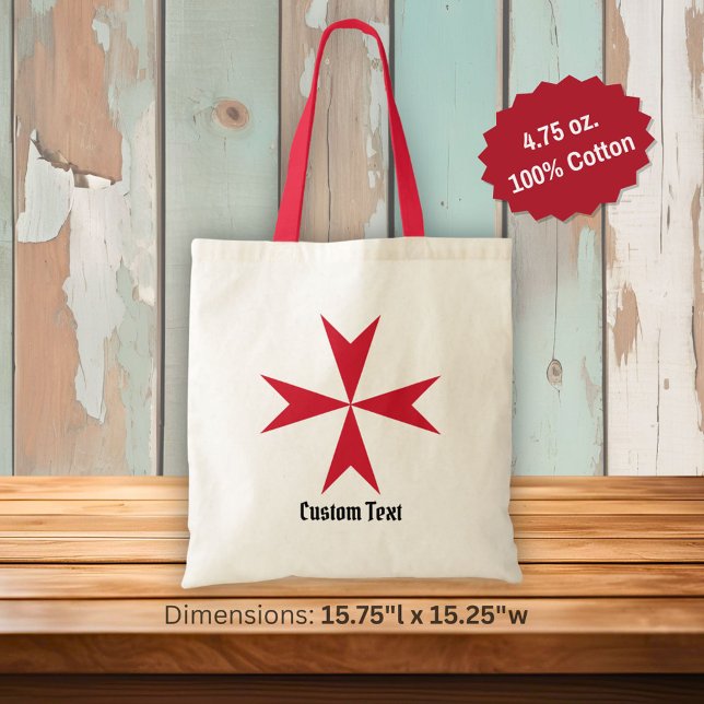 Maltese Cross Symbol Tote Bag (Creator Uploaded)