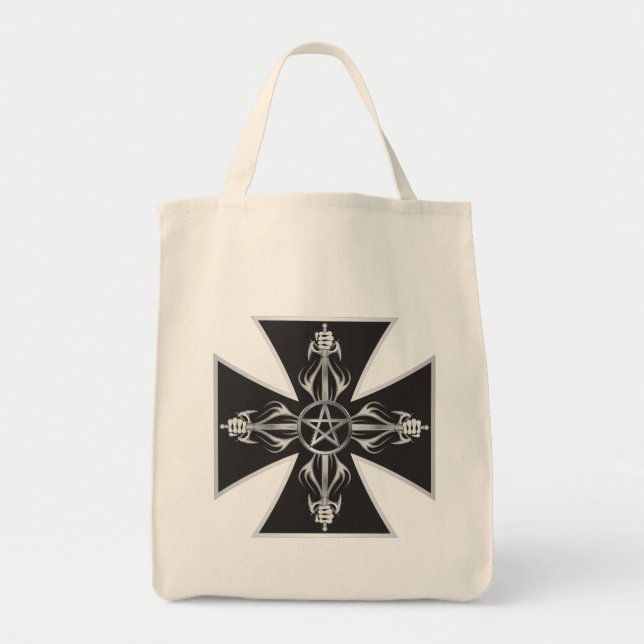 Maltese Cross Tote Bag (Front)