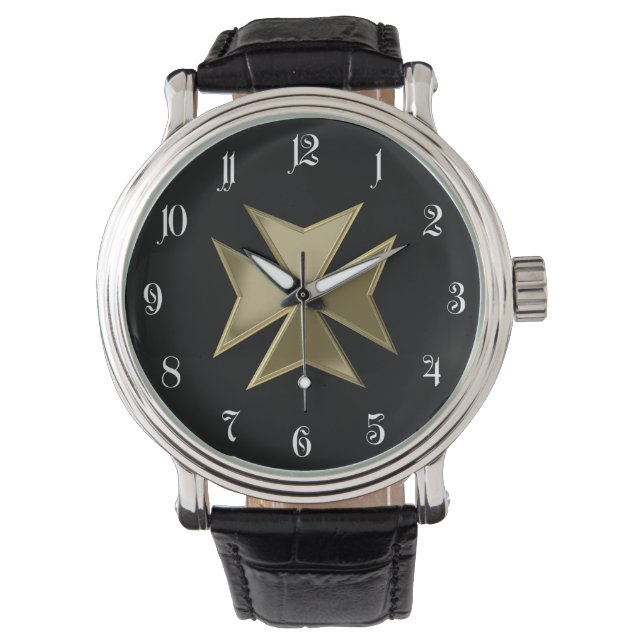 Maltese cross watch (Front)