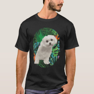 Maltese Dog Goes To Hawaii Vacation Gift Hawaiian T-Shirt