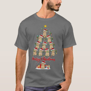 Maltese Dog Lover Matching Santa Maltese Christmas T-Shirt
