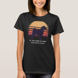 Maltese Dog Retro 3 T-Shirt