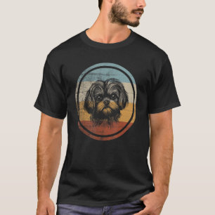 Maltese Dog Retro Style T-Shirt