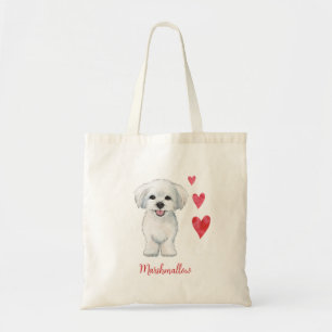 Maltese Dog Toy Breed Tote Bag