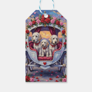 Maltese Dog Valentine's Day  Gift Tags
