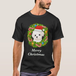 Maltese Gift For Dog Lovers Men Women Kids For Chr T-Shirt
