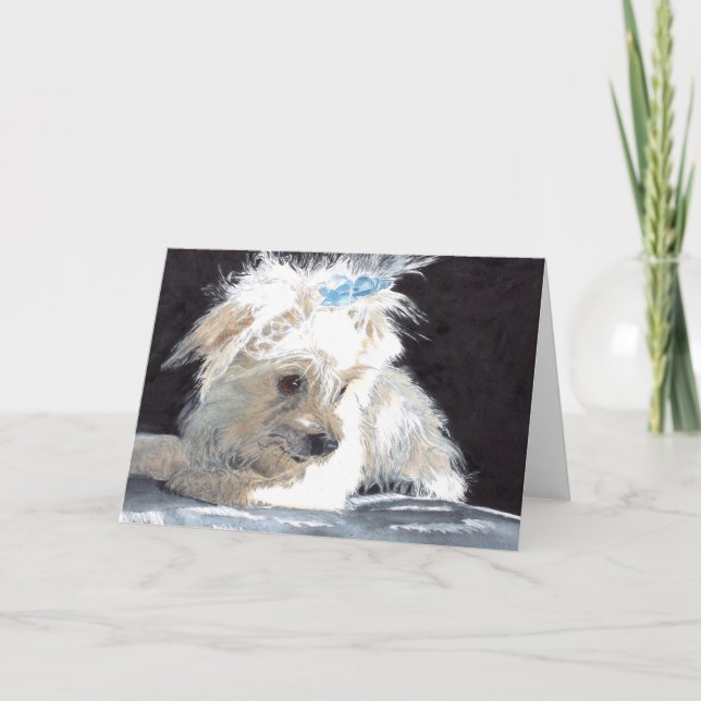 Maltese Greeting Card (Front)