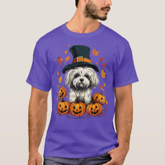 Maltese Halloween T-Shirt