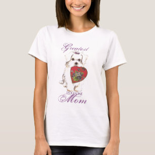 Maltese Heart Mum T-Shirt