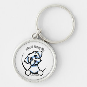 Maltese Its All About Me Key Ring