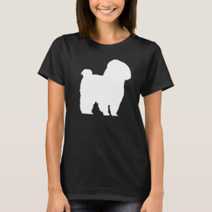 Maltese Maltipoo Dog  Mum Dad Pet Cute  Puppy T-Shirt