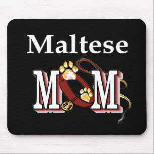 Maltese MOM Gifts Mouse Mat