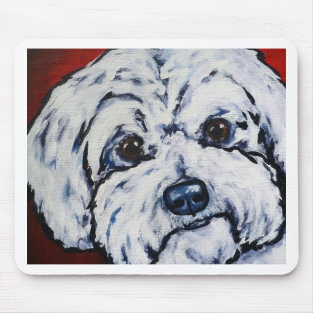 Maltese Mouse Mat (Front)
